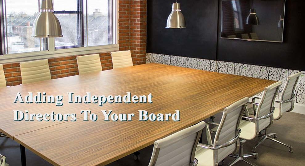 adding independent directors to your board