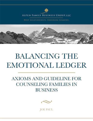 Balancing the Emotional Ledger